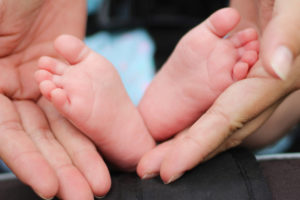 Pieds de bébé